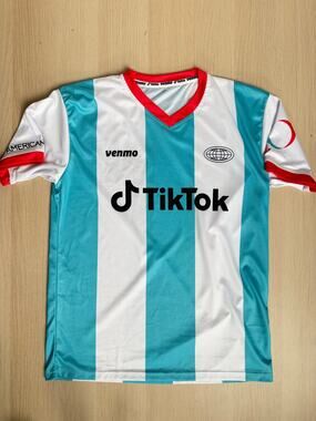 Limited TikTok World Cup Striped Soccer Kit - Size S
